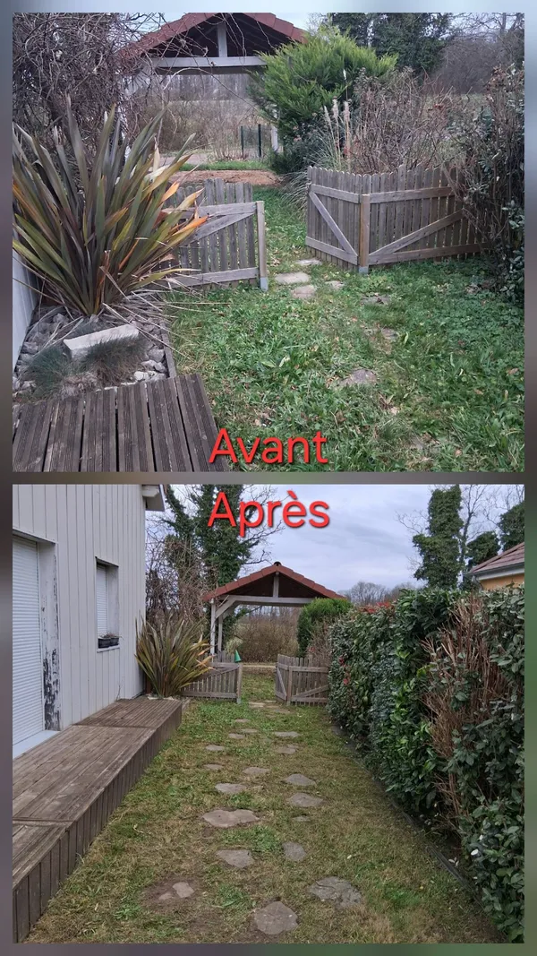 Chantier avant et après 6