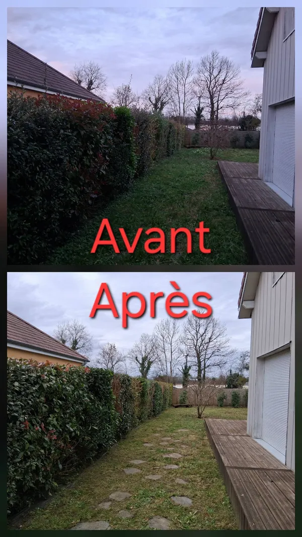 Chantier avant et après 1