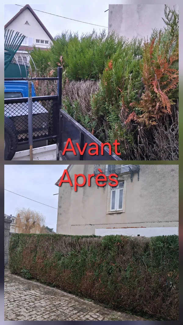 Chantier avant et après 2